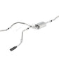 Borla 14 Silv/Sierra 1500 C/B Touring Exh/2.75in in muff 2.25inout 4inTIp SS Rear Exit-Black Chrome