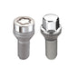 McGard 5 Lug Hex Install Kit w/Locks (Cone Seat Bolt) M14X1.5 / 17mm Hex / 30.5mm Shank L. - Chrome