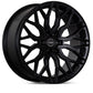 Vossen HF6-3 24x10 / 6x139.7 / ET25 / Deep Face / 106.1 - Satin Black