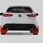 Rally Armor 19-22 Mazda3 GT Sport Hatch Black UR Mud Flap w/ Dark Grey Logo