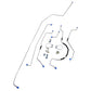 Omix Full Brake Line Set 50-52 Willys M38