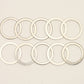 DeatschWerks -10 AN Aluminum Crush Washer (Pack of 10)