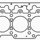 Cometic 92-96 Dodge Viper 8L 4.165 inch .051 inch MLS GEN1 Headgasket