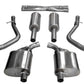Corsa 15-20 Dodge Challenger 3.6L 2.5in Cat-Back Dual Rear Exit (re-uses stock exhaust bezel)