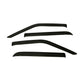 Westin 2015-2018 Ford F-150 SuperCrew Wade Slim Wind Deflector 4pc - Smoke