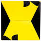 Airaid Universal Air Filter - Cone 5in Flange x 6-1/2in Base x 4-3/4in Top x 7-9/16in Height