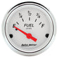 Autometer Arctic White 52mm 0E-90F Short Sweep Electronic Fuel Level Gauge