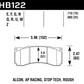 Hawk Stoptech ST-60 Caliper Blue 9012 Race Brake Pads