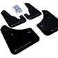 Rally Armor 04-09 Mazda3/Speed3 Black UR Mud Flap w/ Silver Logo