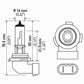 Hella Bulb H10/9145 12V 45W Py20D T4 (2)