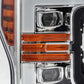 AlphaRex 17-19 Ford F-250 SD PRO-Series Proj Headlights Plank Style Chrome w/Activ Light/Seq Signal