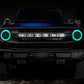 Oracle 2021 Ford Bronco Base Headlight LED Halo Kit - ColorSHIFT - w/ BC1 Controller