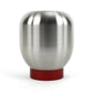 Perrin 17-18 Honda Civic Brushed Stainless Steel Large Shift Knob - 6 Speed