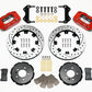 Wilwood Dynapro Radial Front Kit 12.19in Drilled Red 99-03 Jetta IV & Golf IV