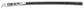Spectre Wire Loom 1-1/4in. Diameter / 4ft. Length - Black
