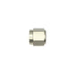DeatschWerks 6AN Female Flare Cap - Anodized Matte Black