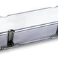 Moroso Chevrolet Small Block Valve Cover - 3.5in - No Logo - Polished Aluminum - Pair