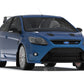 Rally Armor 09-11 Ford Focus MK2 RS Black UR Mud Flap Orange Logo