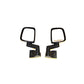 Omix Door Mirror Kit Black- 87-06 Jeep Wrangler