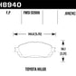 Hawk 16-17 Toyota Hilux Street Super Duty Front Brake Pads