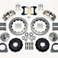 Wilwood Narrow Superlite 6R Front Hub Kit 12.88in Drill Pol TCI-IFS 71-78 (Pinto Based)