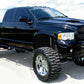 N-Fab Nerf Step 02-08 Dodge Ram 1500/2500/3500 Quad Cab 8ft Bed - Gloss Black - Bed Access - 3in