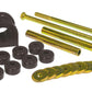 Prothane 99-01 Chevy Truck Front Sway Bar Bushings - 1 1/4in - Black