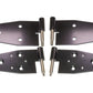 Kentrol 03-06 Jeep Wrangler TJ Door Hinge Set of 4 Pieces Black
