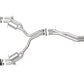aFe 18-20 Audi RS5 Coupe MACH Force-Xp 3in to 2.5in 304 SS Axle-Back Exhaust System-Quad Carbon Tips