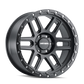 Mayhem 8304 Delta 17x9 / 5x127 BP / -12mm Offset / 78.1mm Hub Matte Black Wheel