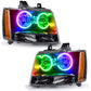 Oracle 07-13 Chevrolet Avalanche Pre-Assembed SMD Headlights - ColorSHIFT