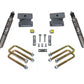 MaxTrac 07- 18 Toyota Tundra 2WD 4in Rear Lift Kit