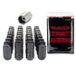 McGard 8 Lug Hex Install Kit w/Locks (Cone Seat Nut) M14X1.5 / 22mm Hex / 1.945in. Length - Black
