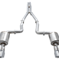AWE Tuning 2017+ Dodge Charger 5.7L Touring Edition Exhaust - Non-Resonated - Chrome Silver Tips