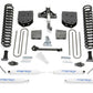 Fabtech 08-16 Ford F250 4WD w/Factory Overload 8in Basic Sys w/Perf Shks