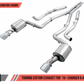 AWE Tuning 2015+ Dodge Charger 6.4L/6.2L Non-Resonated Touring Edition Exhaust - Diamond Blk Tips