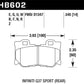 Hawk 10-11 Infiniti FX50 / 09-10 G37 / 09-10 Nissan 370Z DTC-60 Race Rear Brake Pads