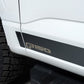 Putco 2021 Ford F-150 Super 6.5ft Short Box Ford Licensed Blk Platinum Rocker Panels (4.25in 12pc)
