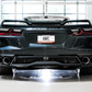 AWE Tuning 2020 Chevrolet Corvette (C8) Touring Edition Exhaust - Quad Chrome Silver Tips