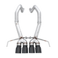 AWE Tuning 14-19 Chevy Corvette C7 Z06/ZR1 (w/o AFM) Track Edition Axle-Back Exhaust w/Black Tips