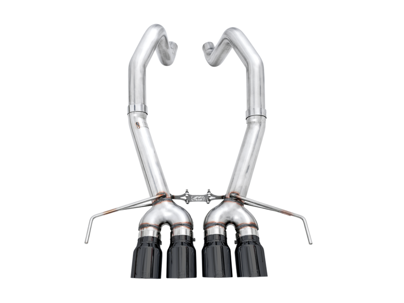 AWE Tuning 14-19 Chevy Corvette C7 Z06/ZR1 (w/o AFM) Track Edition Axle-Back Exhaust w/Black Tips