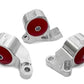 Innovative 88-91 Civic D-Series Black Aluminum Mounts 60A Bushings (Cable)