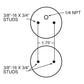 Firestone Ride-Rite Replacement Air Helper Spring (For PN 6781 / 6782 / 6783 / 6784) (W217606788)