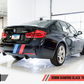 AWE Tuning BMW F3X 340i Touring Edition Axle-Back Exhaust - Diamond Black Tips (90mm)