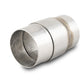 Vibrant SS Slip Joint Adapter for 3in OD Tubing (2 Piece Assembly) Welded