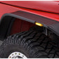 Bushwacker 87-95 Jeep Wrangler Flat Style Flares 4pc Excludes Renegade - Black