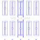King Ford 239/256/272/292 (Size .020) Crankshaft Main Bearing Set