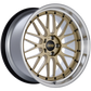 BBS LM 20x10.5 5x114.3 ET20 CB66 Gold Center Diamond Cut Lip Wheel