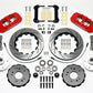 Wilwood AERO6 Front Truck Kit 14.25in Drill Red 97-03 Ford F150