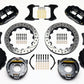 Wilwood Narrow Superlite 4R Rear P-Brk Kit 12.88in Drilled Chevy 12 Bolt w/ C-Clips Stggrd mt